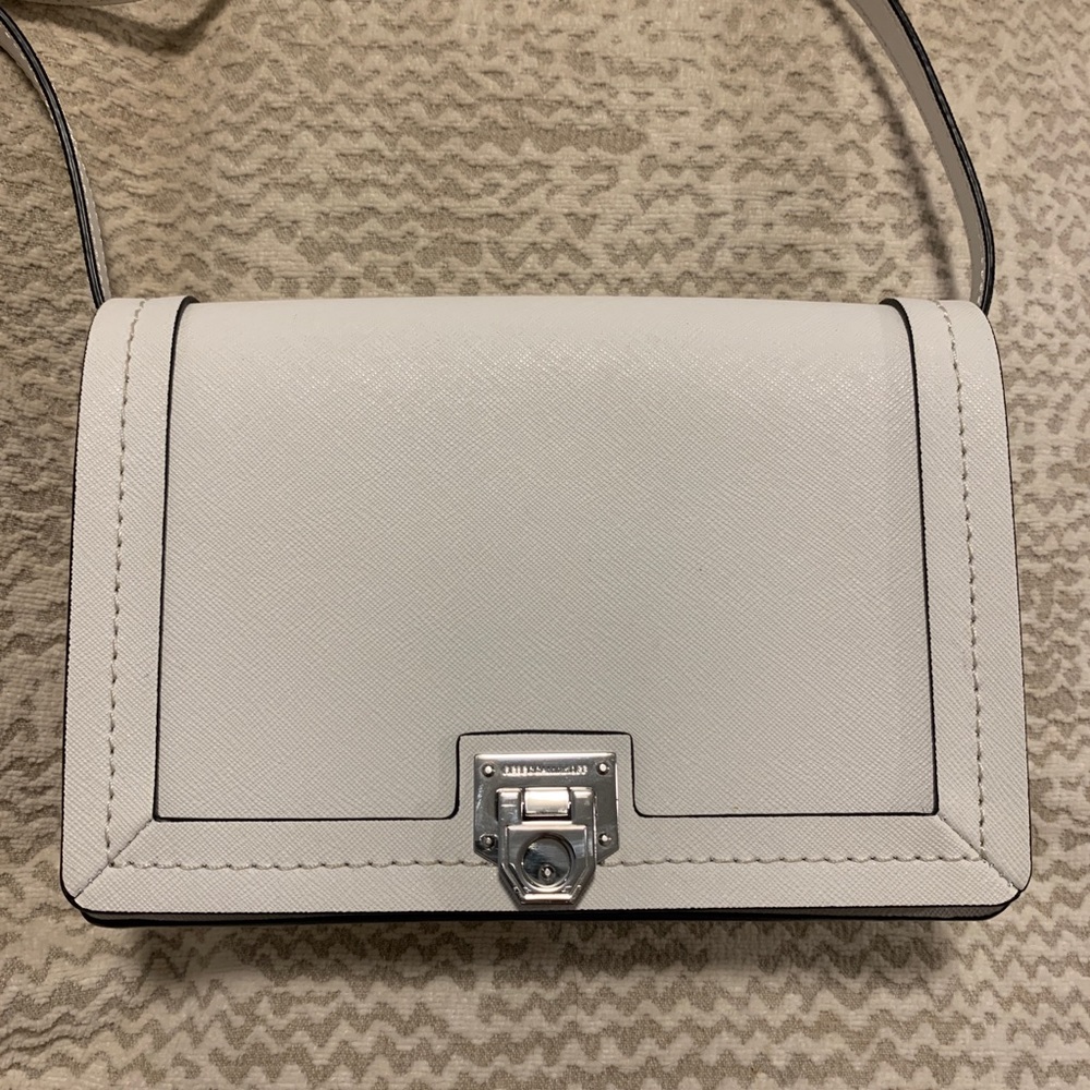 Rebecca Minkoff Small Crossbody - white. Used once